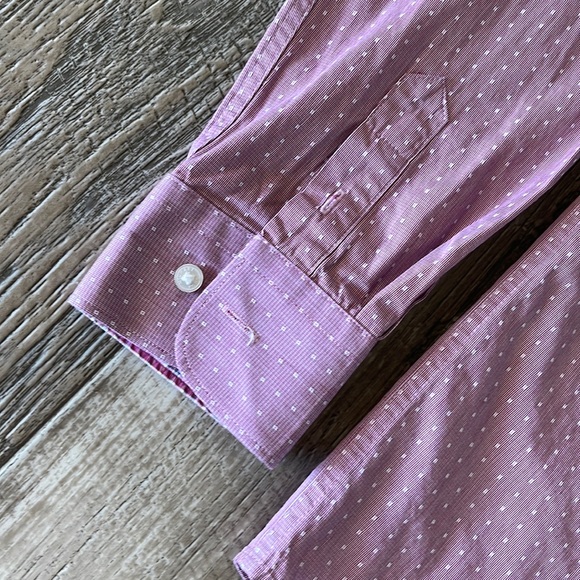 MICHAEL KORS Young Mens Shirt Long
Sleeve Button Down, 16 - Picture 3 of 8